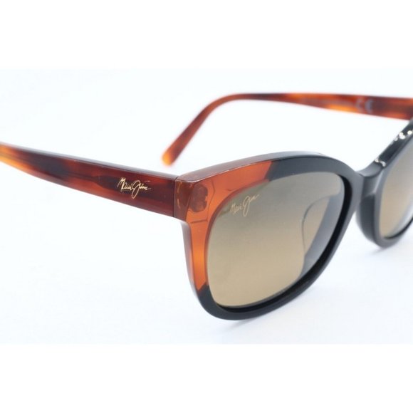 Maui Jim ILIMA MJ 759-59B Cat Eye Havana Sunglasses Brown Polarized Lenses 53mm main image 6